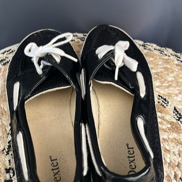 Dexter Women's Black Sequin Loafers Sneakers  7.5 - Picture 6 of 12